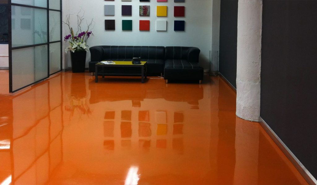 Şeffaf Epoksi Zemin Kaplama